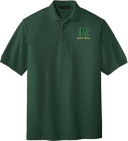 Port Authority Silk Touch Polo, Dark Green